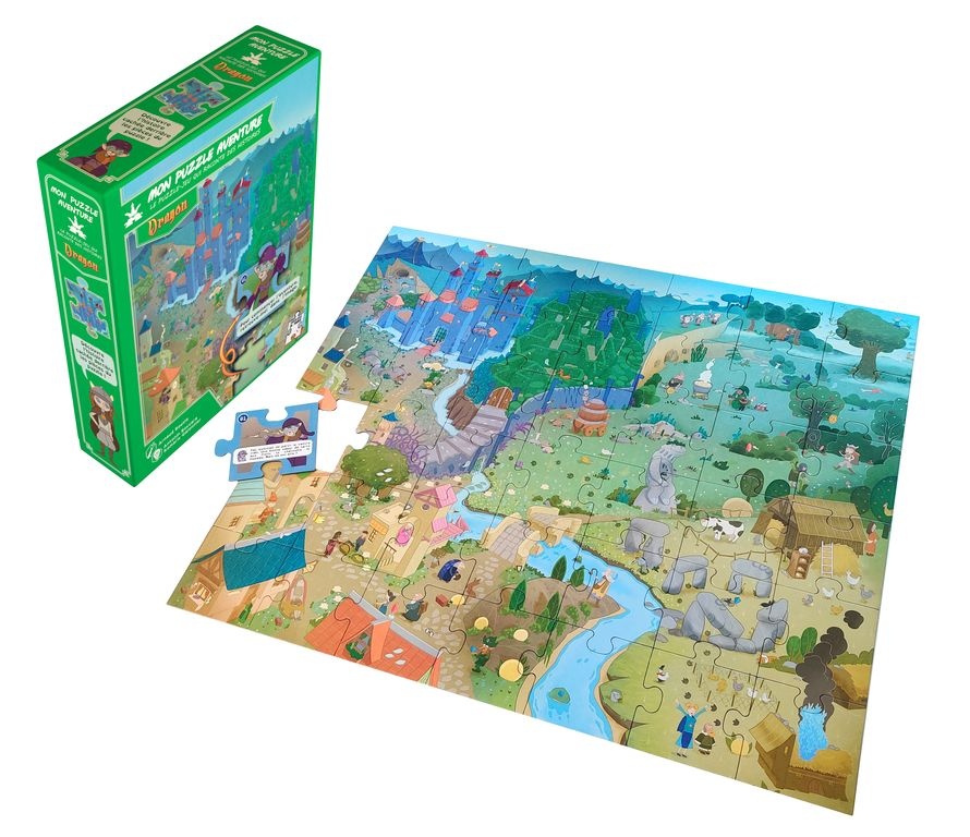 Mon Puzzle Aventure Dragon GameFlow Achetez Sur Parta Jeux