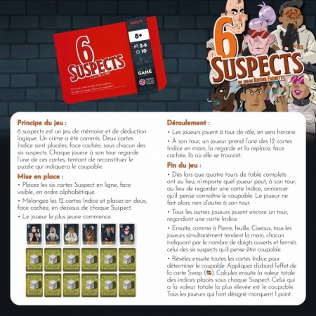 6 SUSPECTS (MICROGAME)