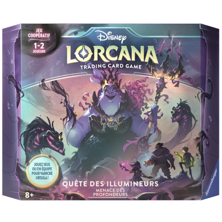 DISNEY LORCANA S4 LE RETOUR D\'URSULA : COFFRET QUETE DES ILLUMINEURS