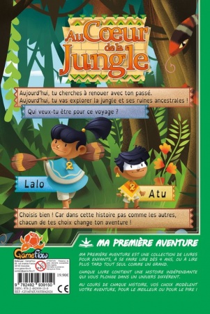 MA PREMIERE AVENTURE : AU COEUR DE LA JUNGLE