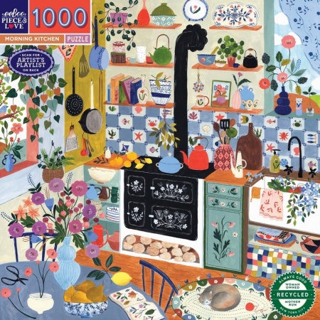 PUZZLE 1000 PIECES - MORNING KITCHEN