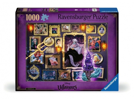 PUZZLE 1000 PIECES - URSULA COLLECTION DISNEY VILLAINOUS 