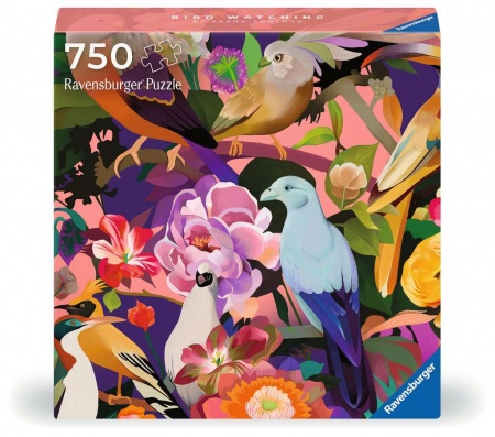 PUZZLE 750 PIECES - ART & SOUL OBSERVATION DES OISEAUX 