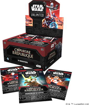 STAR WARS UNLIMITED - BOOSTER CREPUSCULE DE LA REPUBLIQUE B.